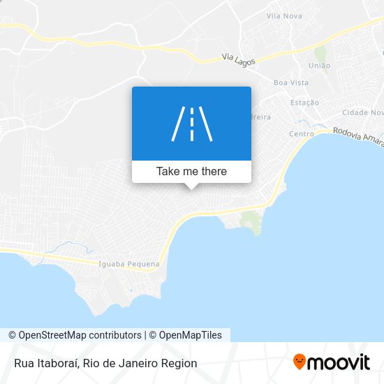 Rua Itaboraí map