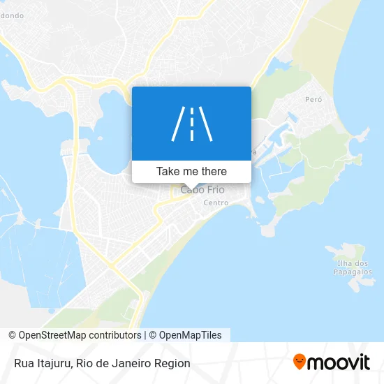 Rua Itajuru map