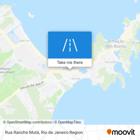 Rua Rancho Mutã map