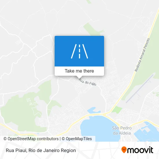 Rua Piaui map