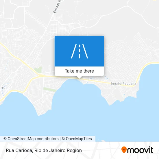 Rua Carioca map