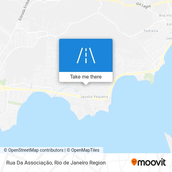 Rua Da Associação map