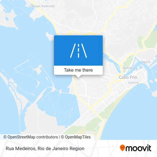 Rua Medeiros map