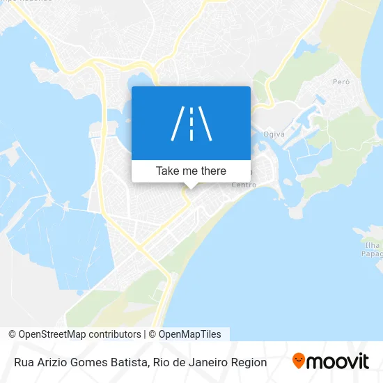 Rua Arizio Gomes Batista map