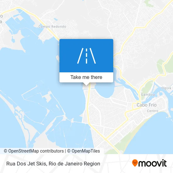 Rua Dos Jet Skis map