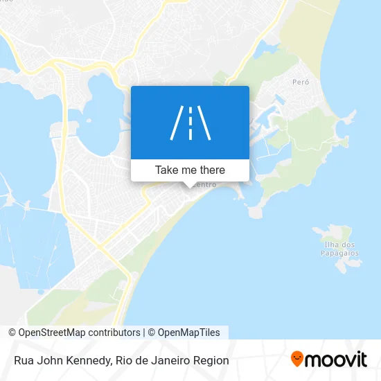 Rua John Kennedy map