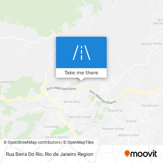 Rua Beira Do Rio map