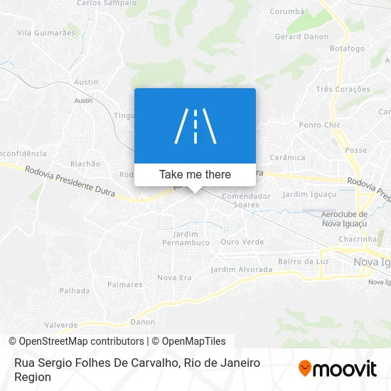 Rua Sergio Folhes De Carvalho map