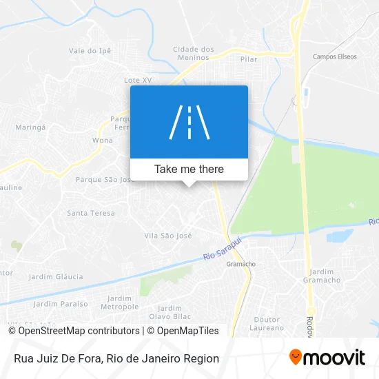 Rua Juiz De Fora map