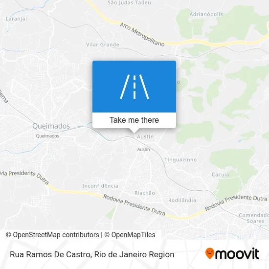 Rua Ramos De Castro map