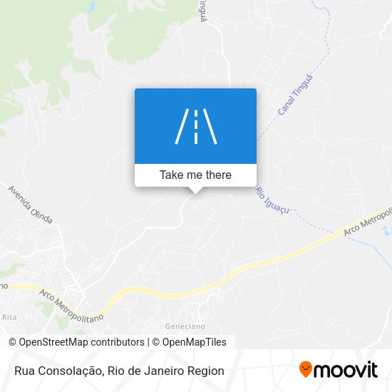 Rua Consolação map