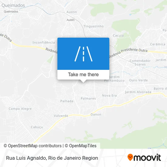 Rua Luís Agnaldo map
