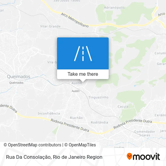 Rua Da Consolação map