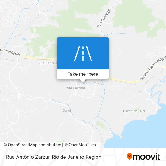 Rua Antônio Zarzur map