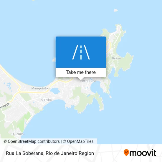 Rua La Soberana map