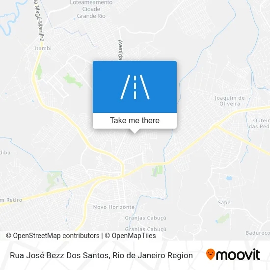 Rua José Bezz Dos Santos map