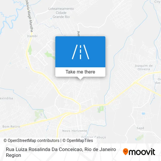 Rua Luiza Rosalinda Da Conceicao map