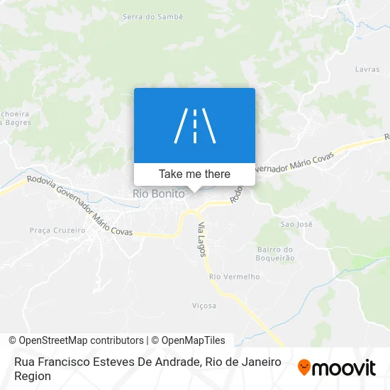 Rua Francisco Esteves De Andrade map