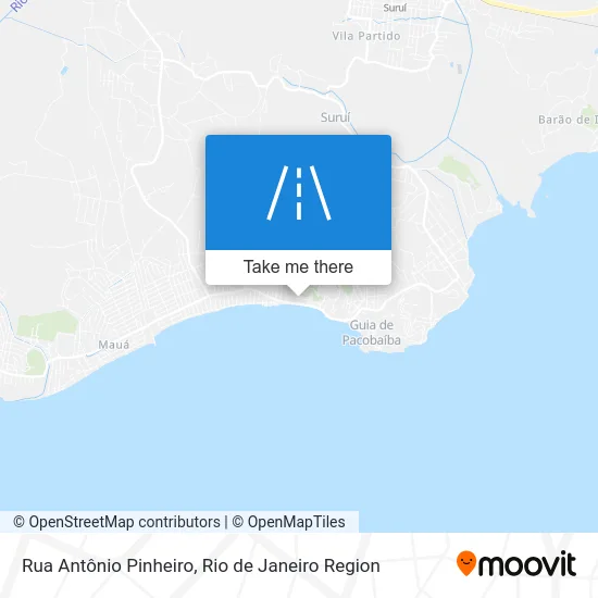 Rua Antônio Pinheiro map