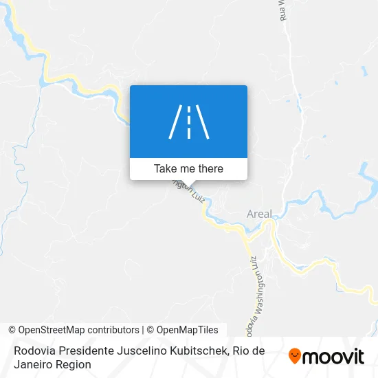 Rodovia Presidente Juscelino Kubitschek map