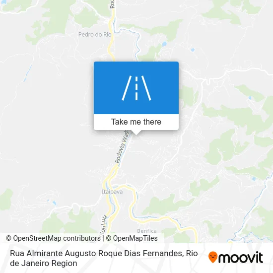 Rua Almirante Augusto Roque Dias Fernandes map
