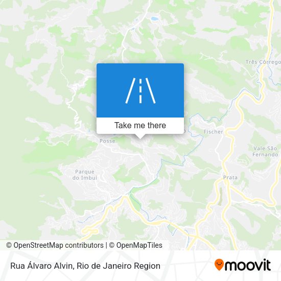 Rua Álvaro Alvin map