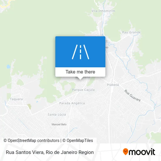 Rua Santos Viera map