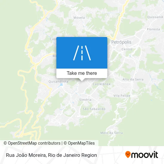 Rua João Moreira map