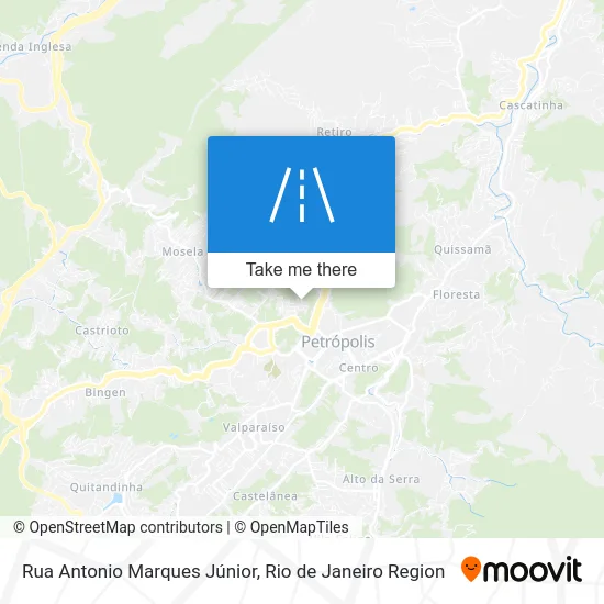 Rua Antonio Marques Júnior map