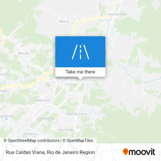Rua Caldas Viana map