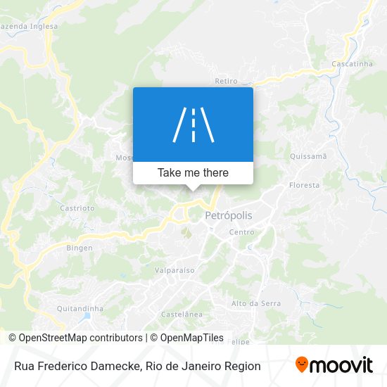 Rua Frederico Damecke map