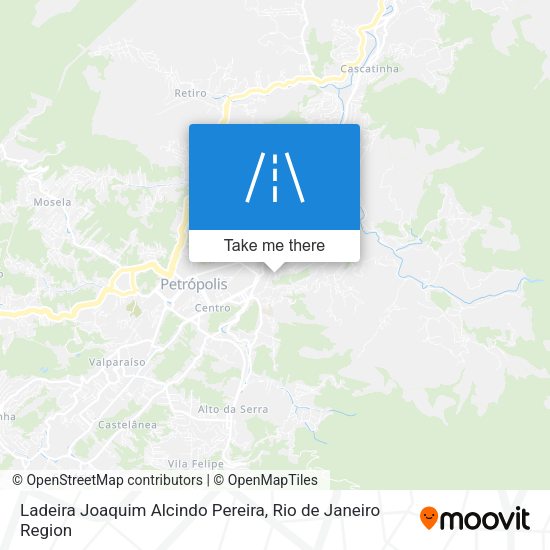 Ladeira Joaquim Alcindo Pereira map