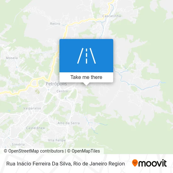 Rua Inácio Ferreira Da Silva map