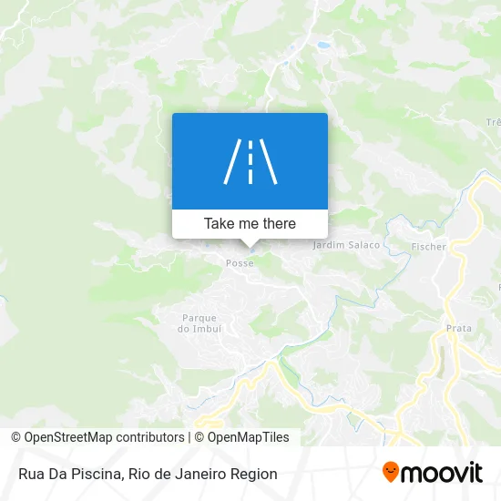 Rua Da Piscina map