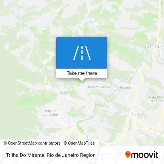 Trilha Do Mirante map