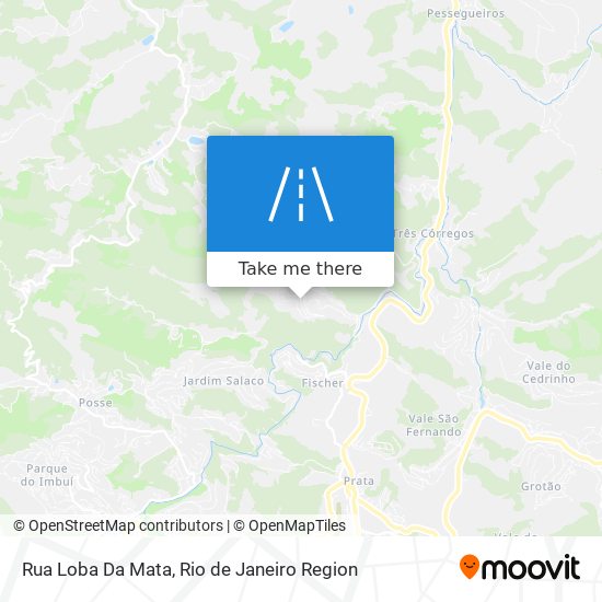 Rua Loba Da Mata map