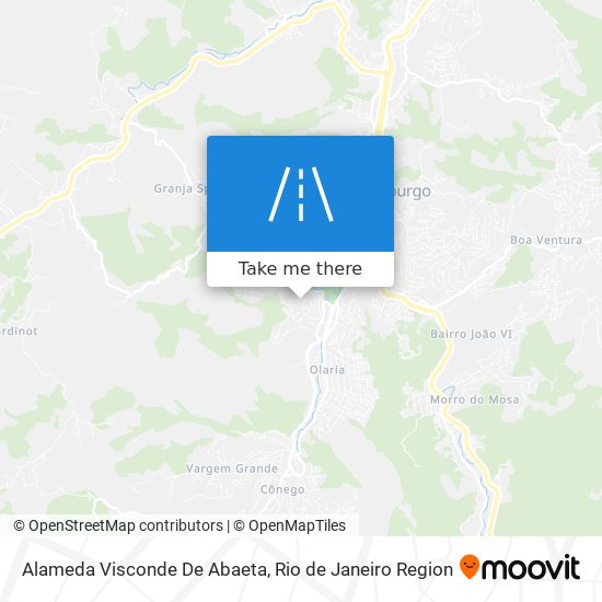 Mapa Alameda Visconde De Abaeta