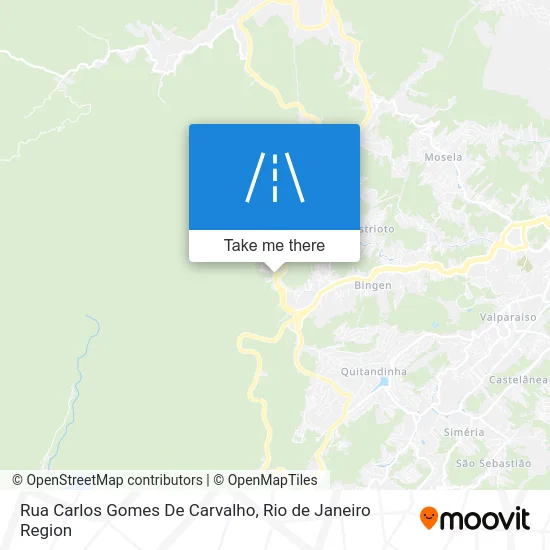 Rua Carlos Gomes De Carvalho map