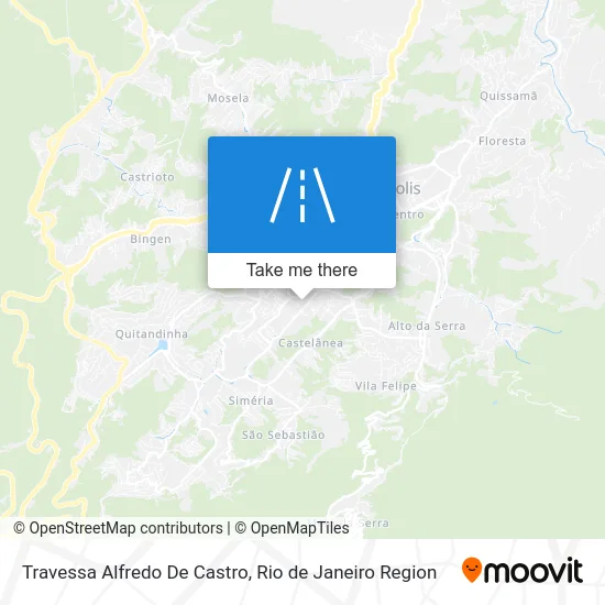 Travessa Alfredo De Castro map