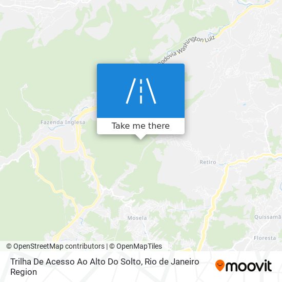 Trilha De Acesso Ao Alto Do Solto map