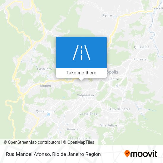 Rua Manoel Afonso map