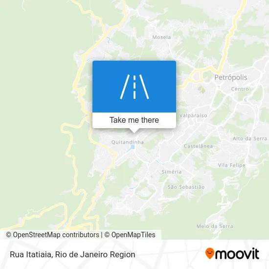 Rua Itatiaia map