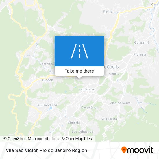 Vila São Victor map