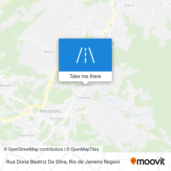 Rua Dona Beatriz Da Silva map