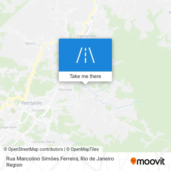 Rua Marcolino Simões Ferreira map