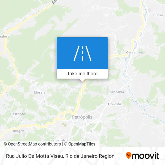 Rua Julio Da Motta Viseu map