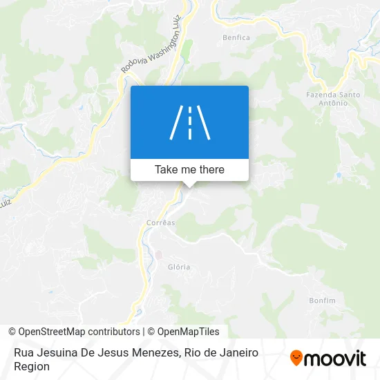 Rua Jesuina De Jesus Menezes map