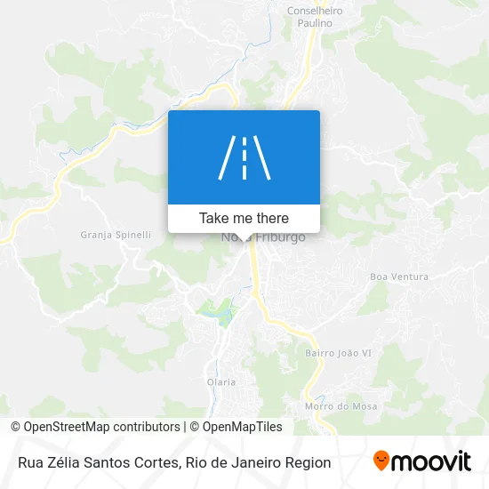 Rua Zélia Santos Cortes map