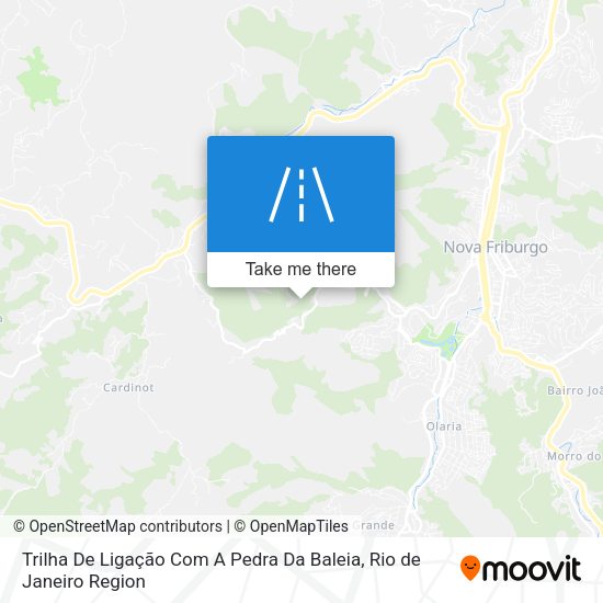 Trilha De Ligação Com A Pedra Da Baleia map