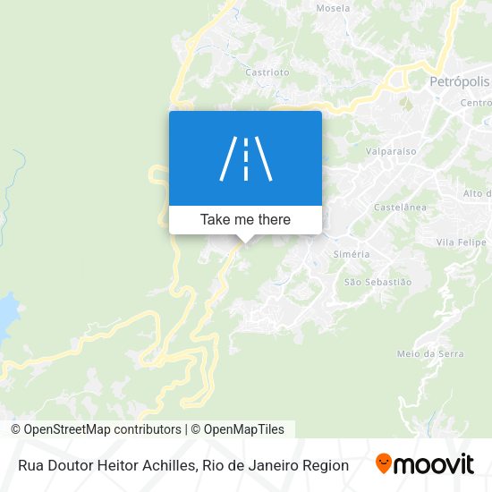 Rua Doutor Heitor Achilles map